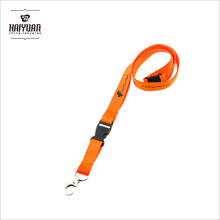 Mais novo Custom Fashion Hook ID Card Holder Lanyard with Logo, Promotional Cheap Polyester Lanyard with Carabiner Hook